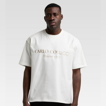 Carlo Colucci T-shirt C3006 offwhite