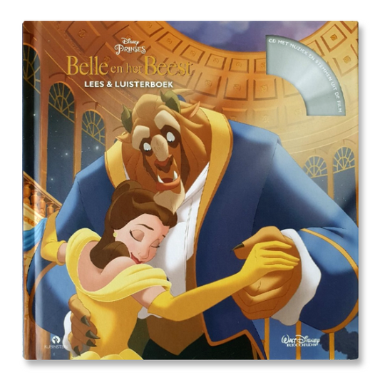 Belle en het Beest Lees Luisterboek boek met CD